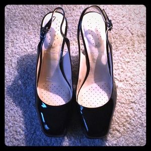 Black 9.5 Medium heels